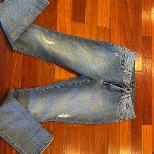 NYDJ distressed ankle jeans - 10P